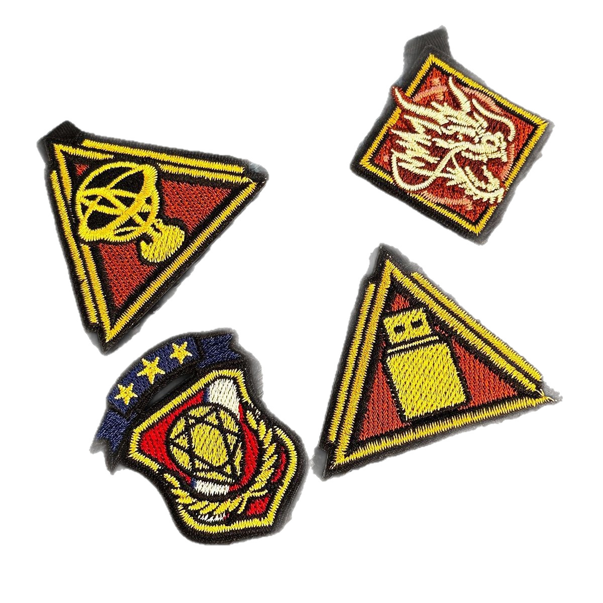 Delta Action Genius Boy Badge Velcro Tactical Badge Pendant Game Physical Peripherals