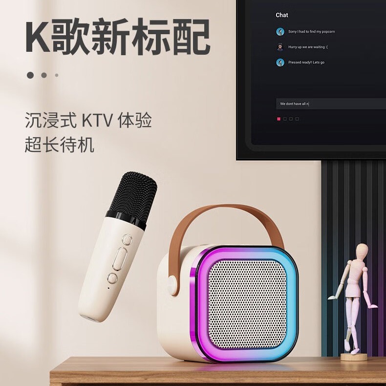 Live K12 Bluetooth Audio Microphone Integrated Audio Outdoor Speaker K Song Bluetooth Small Audio Bluetooth Speaker Cross Border