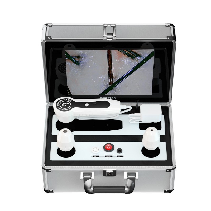 High-Definition Scalp Detector Compartment Scalp Care Hair Follicle Detection High-Definition Hd Compartment Portable Scalp Detector