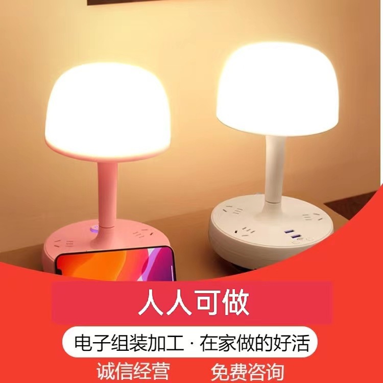 Lighting and Lighting Assembly Products Are Contracted. Materials and Parts Can Be Processed Outside the Factory and Processed at Home