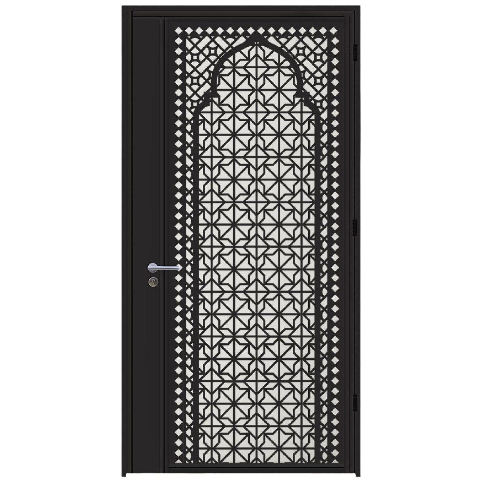 Metal Steel Cut Out Door Entrance Door Cnc Laser Cutting Plate Export Export Best-Selling Model