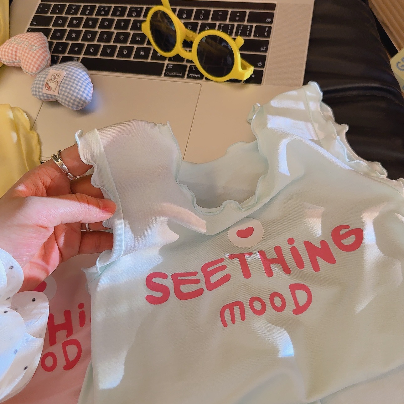 New Children's Modal Vest Suit Summer Thin Suit for Boys and Girls Two-Piece Sleeveless Shorts Trendy