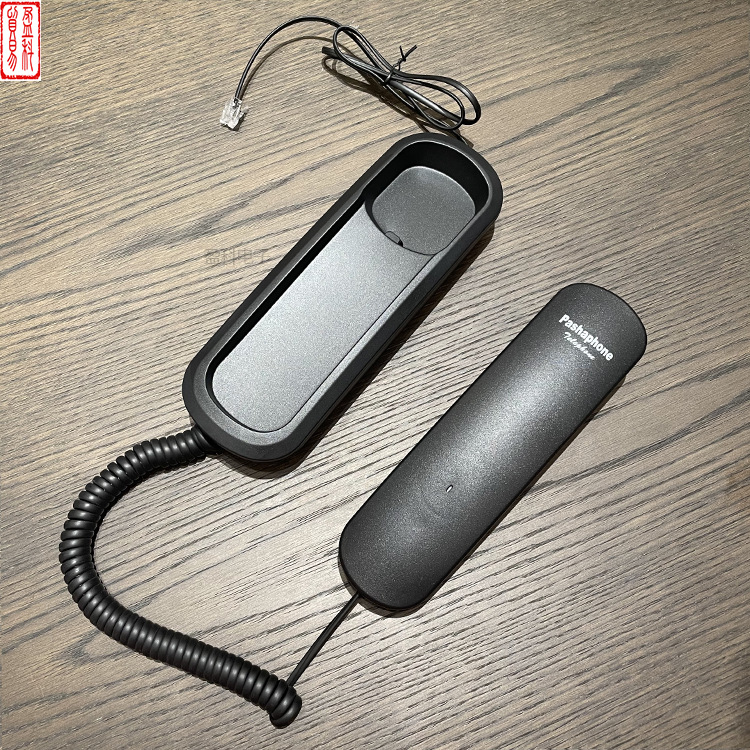 MaNufacturer Wholesale Wired ENglish TelephoNe Small ExteNsioN N.INC KX-1045 Small HaNg-up] MachiNe Export Now Black