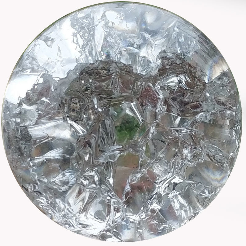 Rockery Flowing Water Fountain Ornaments Feng Shui Wheel Accessories Glass Ball Crystal Ball Bubble Ball Ice Crack Ball Fortune Transfer Beads