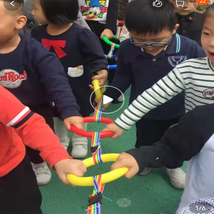 Тракционный шнур для очереди в детском саду, браслет против потери