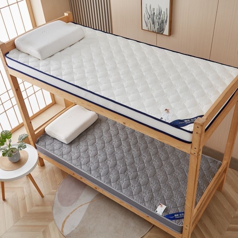 Upper and lower bunk bedroom mattress dormitory artifact student dormitory mattress thickened single bed iron frame bed mattress does not collapse