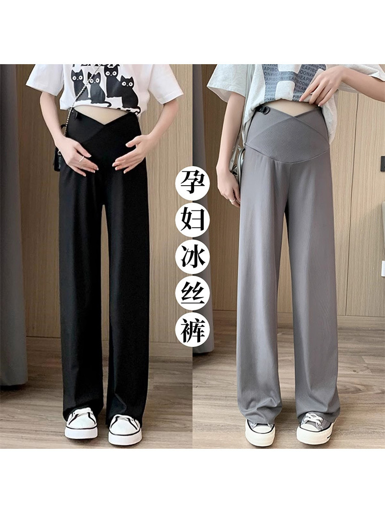 Безопасные брюки и нижнее белье для беременных два в одном контролирующие живот боксеры для беременных с высоким поясом