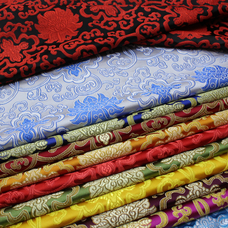 Ткань для куртки чонгсам, декоративные изделия, брокадная ткань