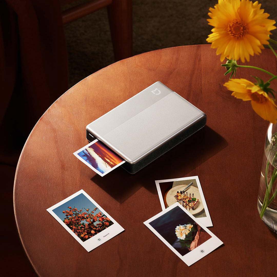 Mijia Pocket Photo Printer 1S Smart Home Inkless Mini Portable Photo Printer