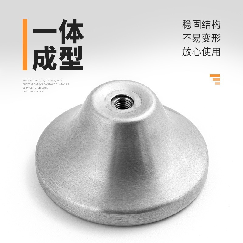 Stainless Steel Pot Lid Handle Enamel Pot Steamer Top Bead Glass Pot Lid Handle Cap Cover Bead Universal Accessories Factory