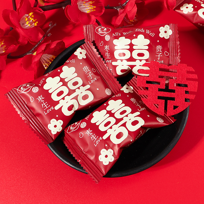 Jujube Sheng Guizi Xi Jujube Da Xi Ejiao Jujube Bulk Wedding Candy Wedding Candy Wholesale Hand Gift Candy Snacks