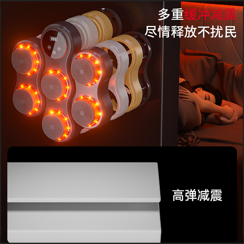 Music Boxing Machine Smart Home Adult Fitness Electronic Wall Target Male Boxing Children Adjustable Reaction Training Equipment