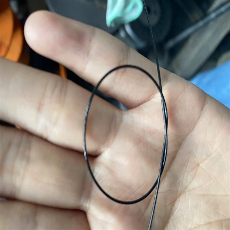 Rotating Shoelace Wire Rope 304 Plastic-coated Soft Wire Rope Nylon Plastic-coated Wire Rope for Shoelace Buttons