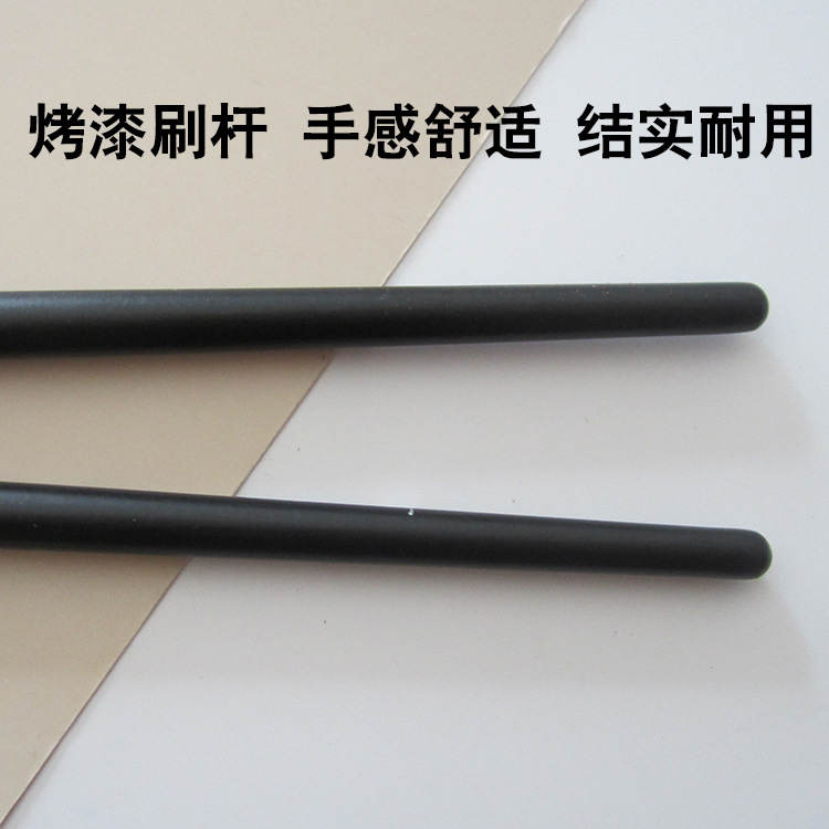 Eyeliner Brush Flat Blade Flat Head Angled Eyebrow Brush Makeup Brush Set Single Angled Head Beauty Tool Nylon Bristles