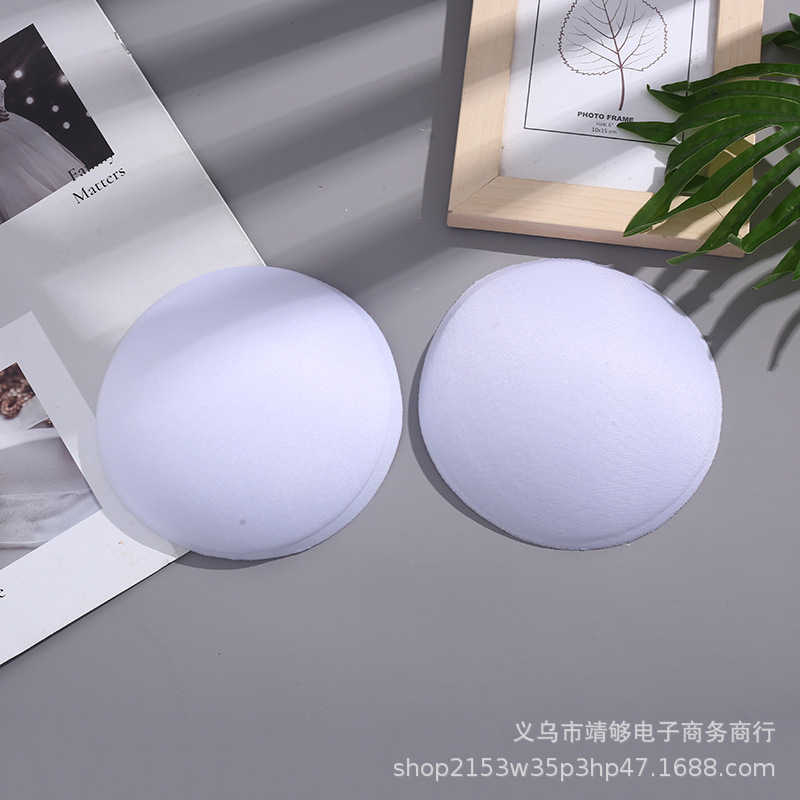 in stock Yoga Clothes Pajamas Mold Cup Sports Underwear Bra Round Chest Cup Insert Swimwear Cup Sponge Chest Pad