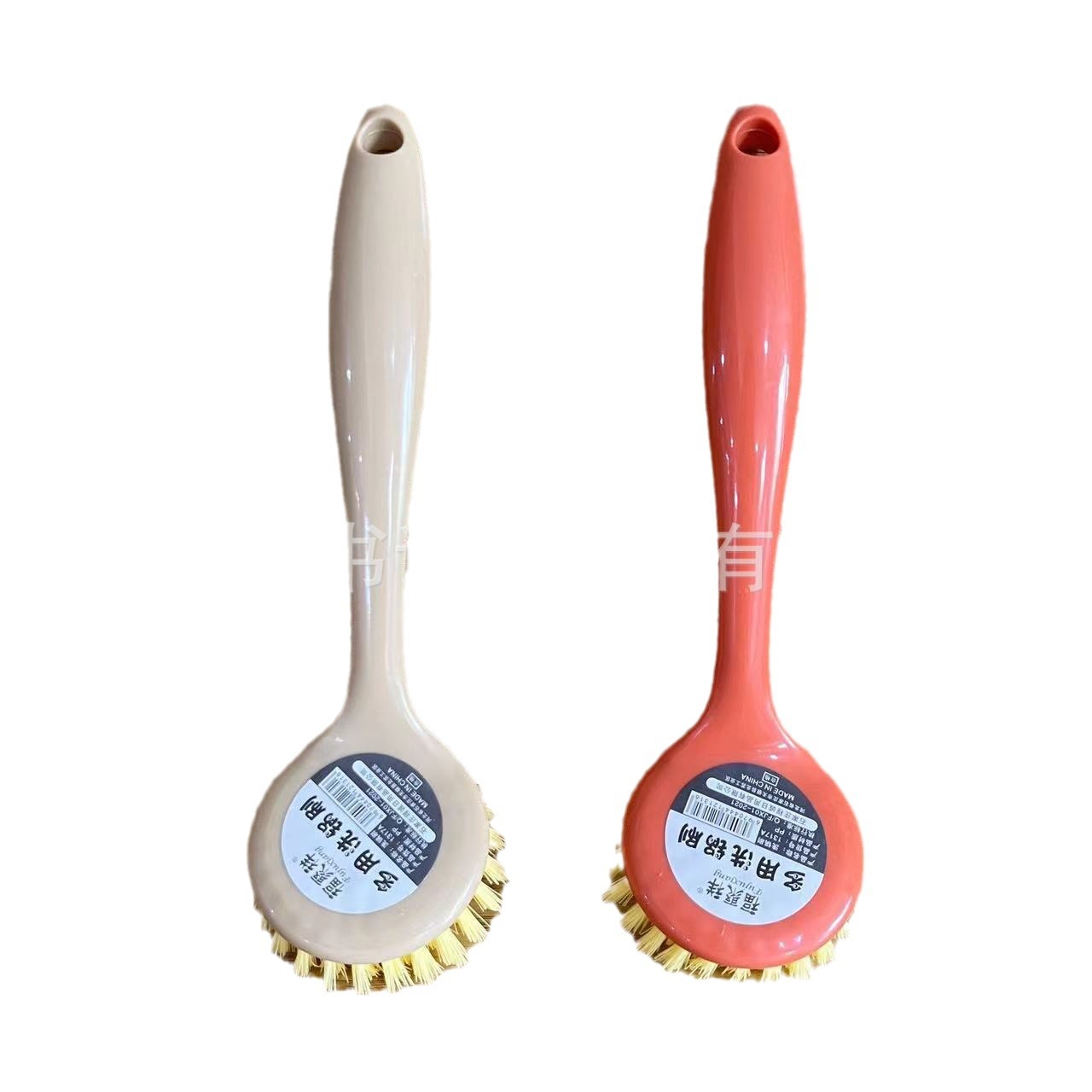 1317A Washer Brush Household Kitchen Dishwashing Brush Washer Oil-free Brush Descaling Oil Stain Long Handle Cleaning Brush