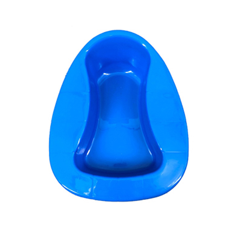Disposable Toilet Blue Lidless Potty for the Elderly Bed Urinal Thickened Blue Potty