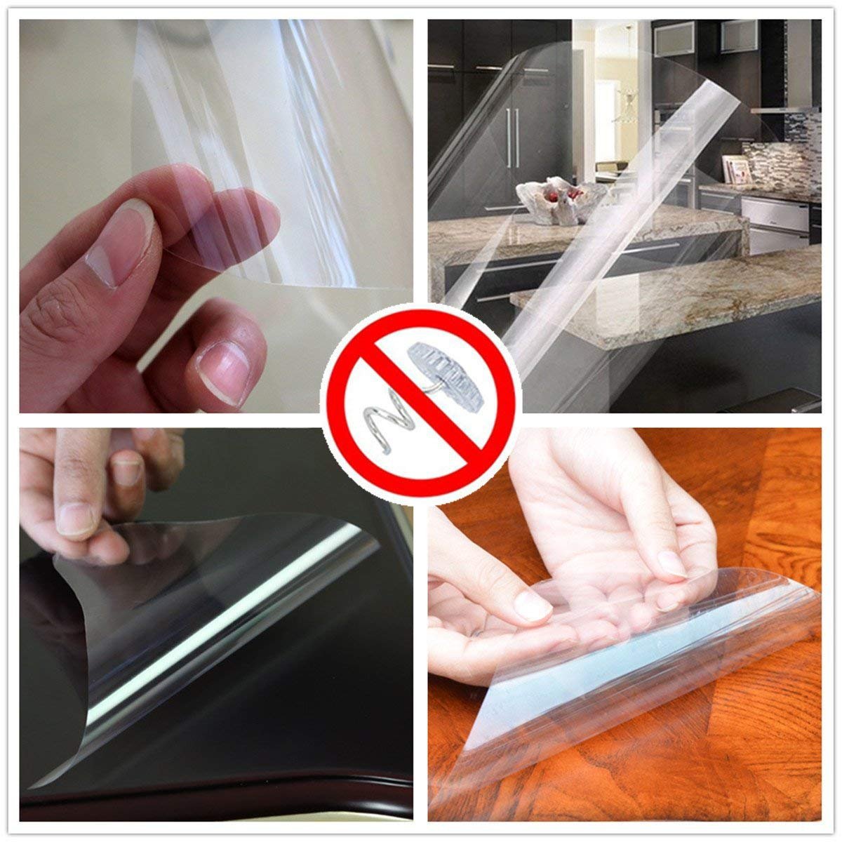 Cross-Border Pvc Wear-Resistant Self-Adhesive Sofa Transparent Protective Sticker Anti-Scratch Sticker Cat Claw Artifact Anti-Cat Scratch Furniture Protective Gear