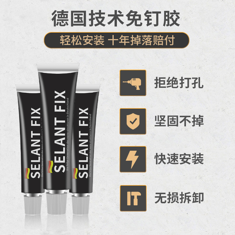 Punch-free Bathroom Towel Rack Bathroom Black Gold Space Aluminum Towel Rack Bathroom Hardware Pendant Set