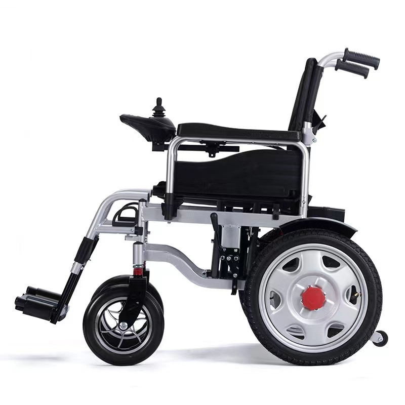 Electric Wheelchair Manufacturer Automatic Intelligent 24V Electric Wheelchair for Disabled Elderly Mobility, Foldableable
