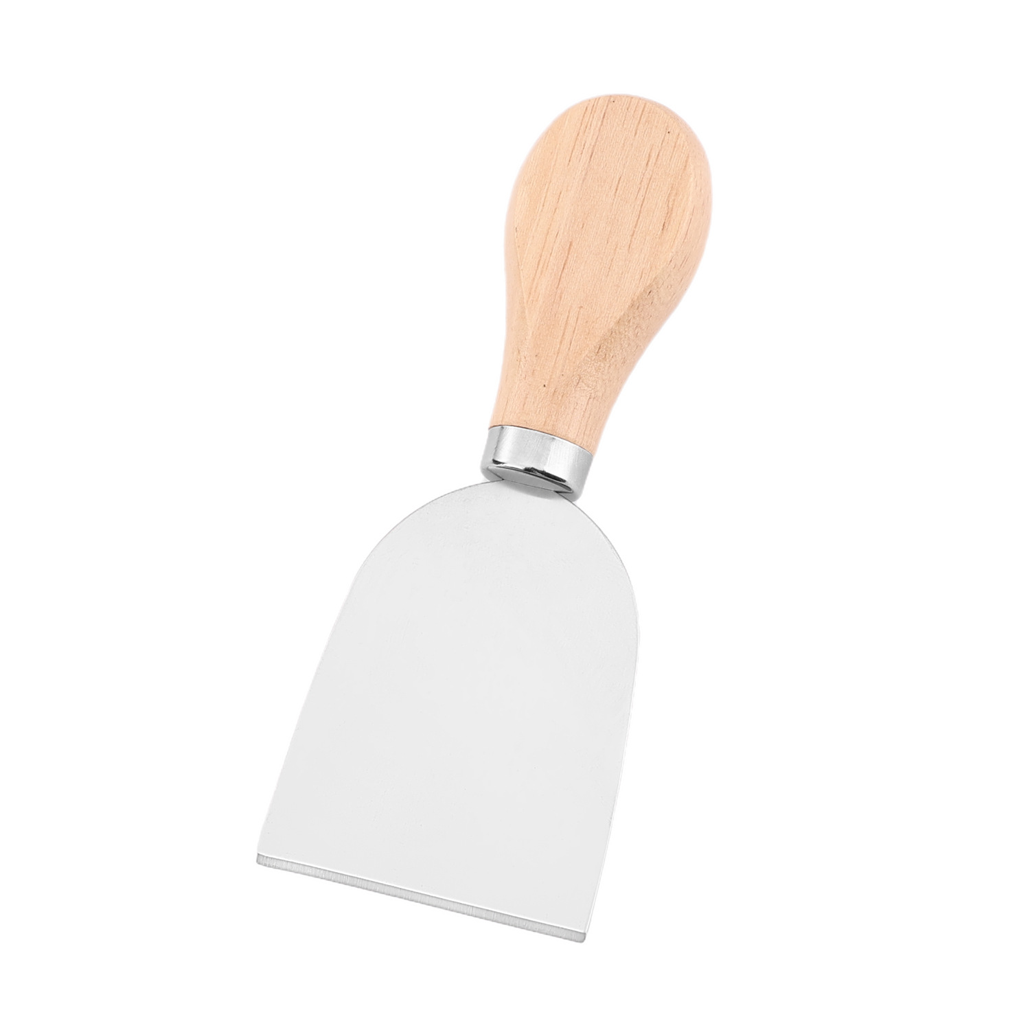 Stainless Steel Cheese Knife Four-Piece Set Acacia Wood Jam Knife Set Gift Box Kitchen Utensils Butter Spatula Multi-Function