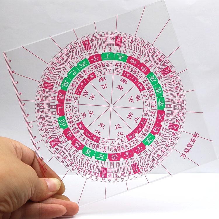 Вертикальный линейка, высокоточный прозрачный компас, 33 и 49 отверстий, вертикальный измеритель