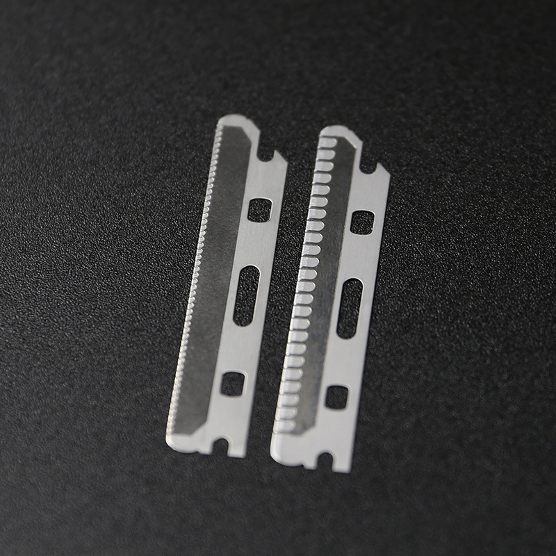 Factory Supply Customizable Eyebrow Scraper Replacement Blade Shaving Eyebrow Blade Mesh Die Eyebrow Knife Blade
