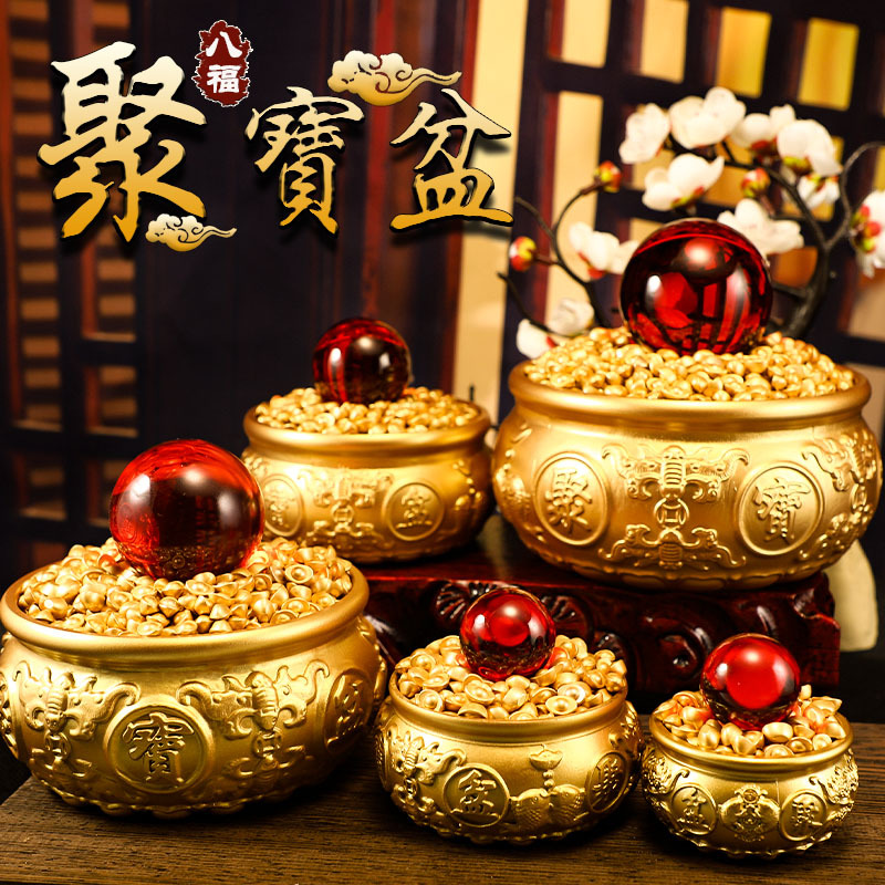 Прямые трансляции взрывы Бафу рог изобилия чистая латунь украшения рыбы рог изобилия полный юаньбао латунные изделия украшения