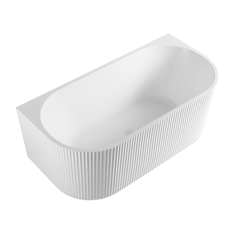 Simple Modern Acrylic Seamless Integrated Bathtub Household Bathroom Bath Bath Homestay Freestanding Adult Bathtub