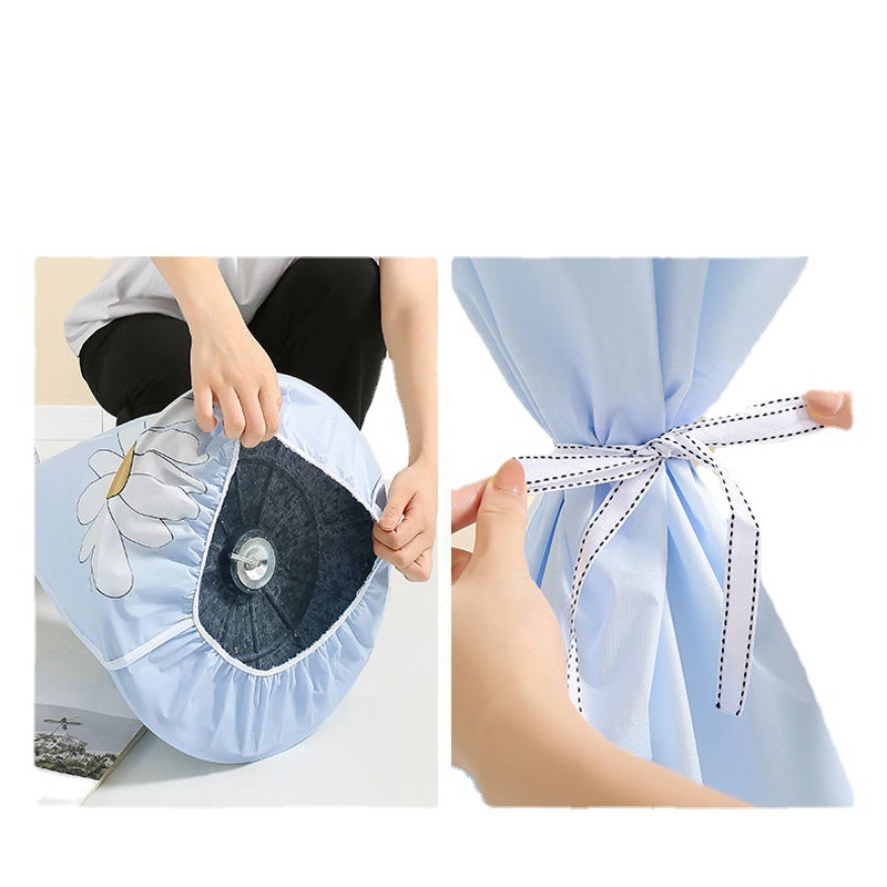 Fan Cover All-Inclusive Electric Fan Dust-Proof Cover Universal Cover Floor-Standing Dust Cloth Protection Washable Bag Protection