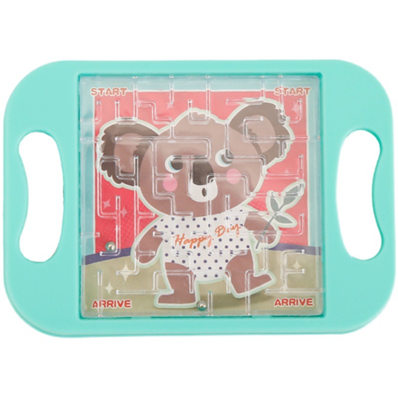 Handheld Bead Maze Balance Ball Mini Toy Kidsren's Educational Game Student Concentration Training Kindergarten