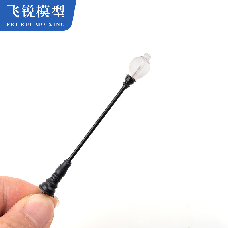 Moss micro landscape Decoration lamp building sand tray model wall lamp material with lamp Model G-type garden lamp