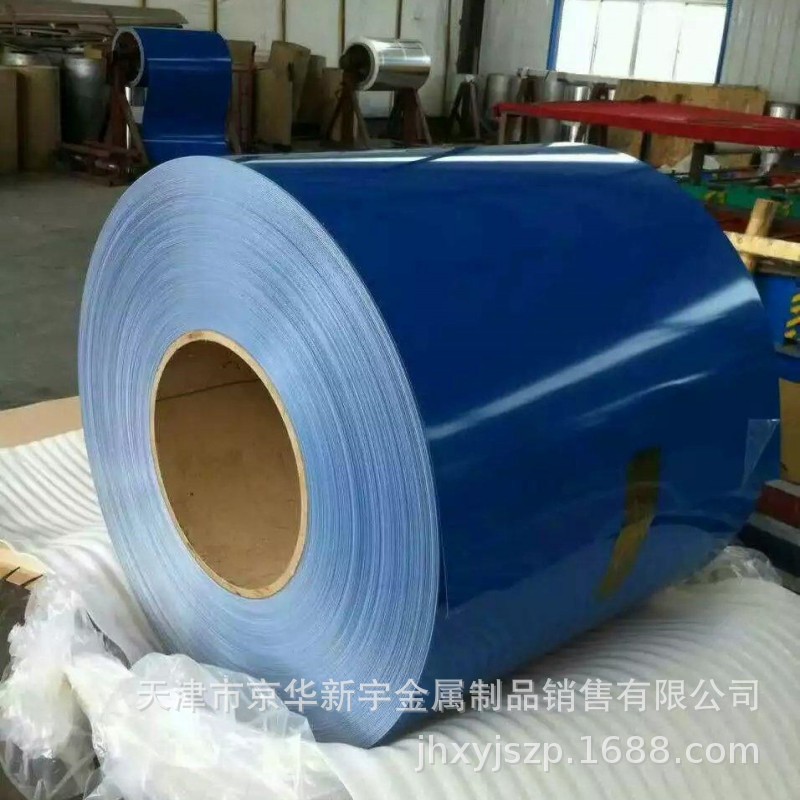 Tianjin large seamless color steel coil AZ100 aluminized zinc color coated coil dark gray color coated plate large seamless color steel plate manufacturers