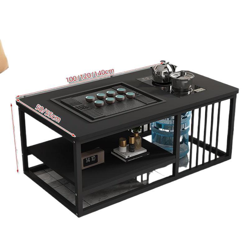 Coffee Table, Living Room, Home, Simple Office Tea Table, Small Apartment, Simple Tea Making Set, Integrated Kung Fu Tea Table