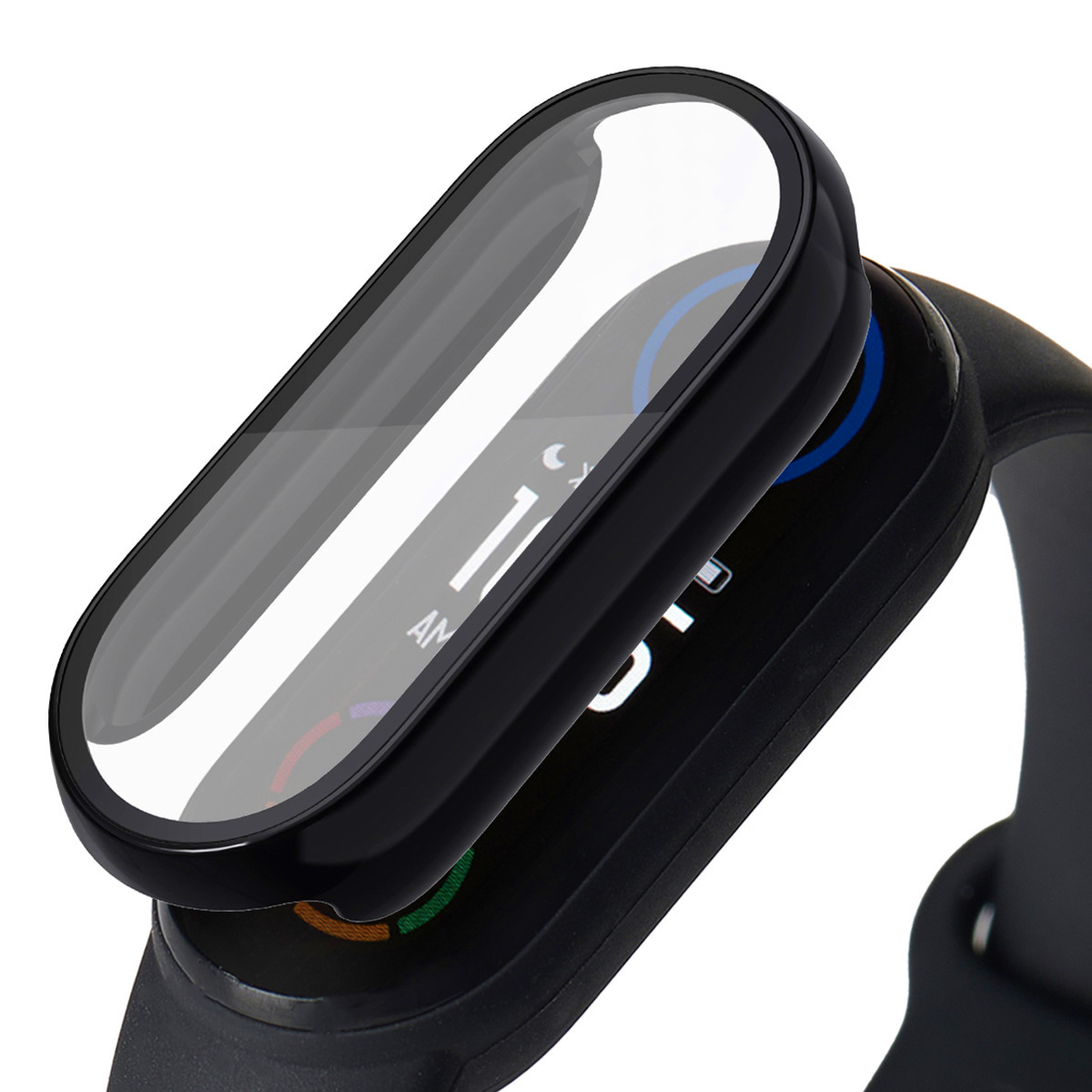 Suitable for Xiaomi 10/9 Smart Bracelet 8/9Pro Shell Xiaomi10 Protective Cover Pc Integrated Shell Tempered Film Watch Case