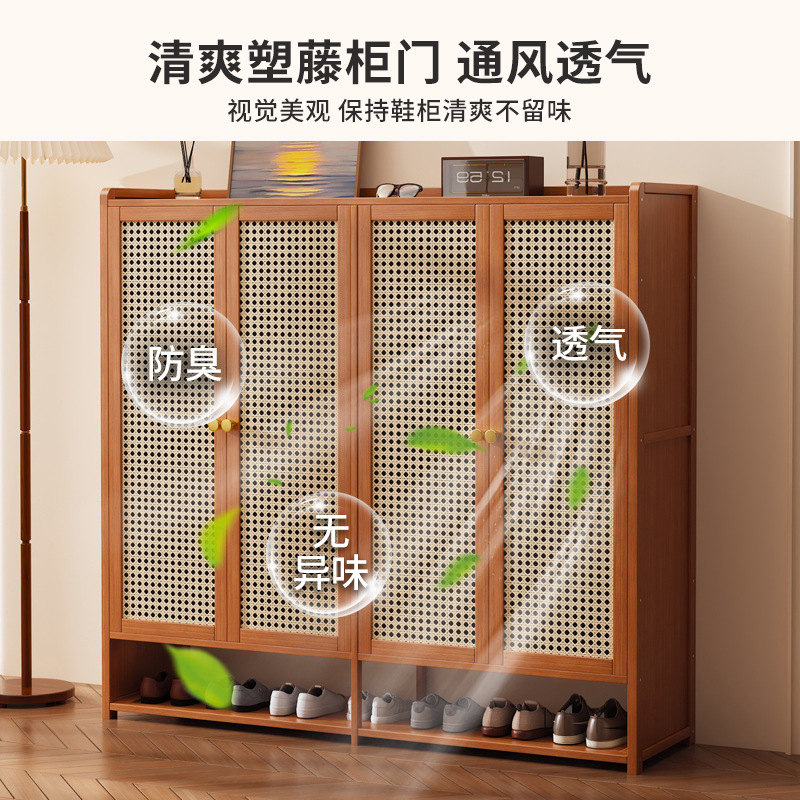 Shoe cabinet door a batch of household entry economical indoor multi-layer simple dust-proof space-saving shoe rack