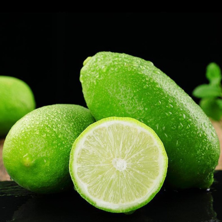 Guangxi Perfume Lemon Seedless Lemon Green Lemon 2kg 3kg 2.5kg Pack Perfume Lemon Dropshipping