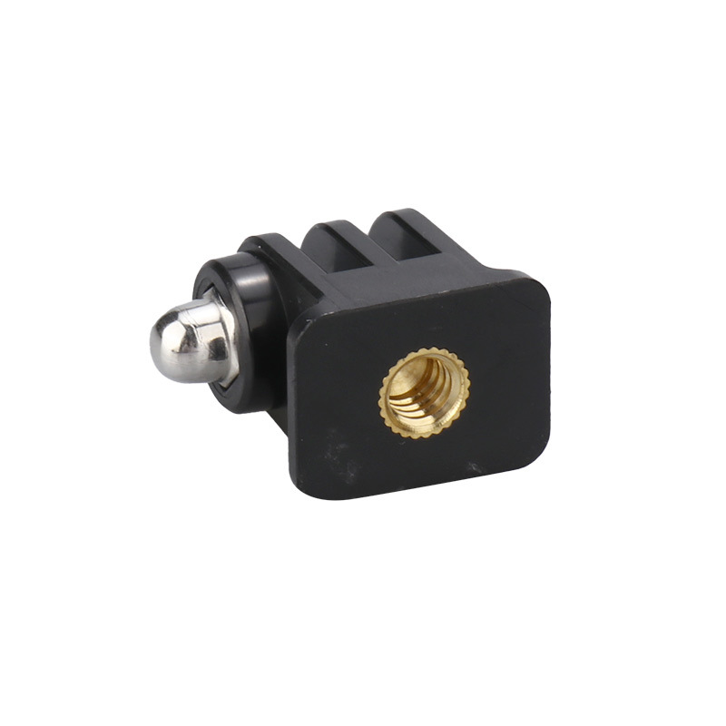 Shadowstone Insta360 1/4 to Three-Claw Connector Can Be Connected to 1/4 Interface Accessories Copper Screw Adapter