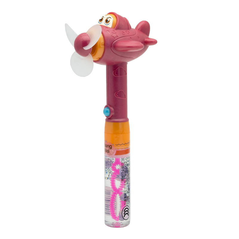 Chongwei electric aircraft fan bubble toy blowing bubble stick mixed children's park manufacturers stall supply wholesale