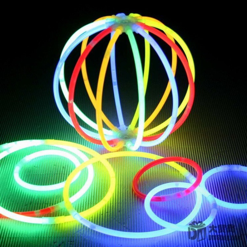 Barrel Glow Stick Glow Children's Toy Luminous Color Bracelet Cold Light Stick Helping Stick Fluorescent Concert