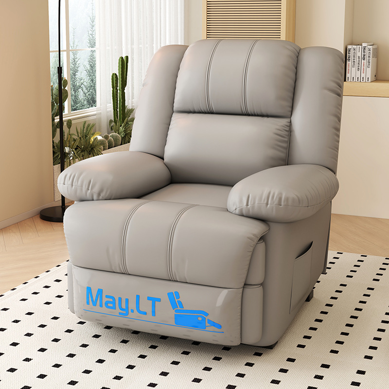 First-Class Space Capsule Sofa Chair Multi-Functional Single Swivel Massage Chair Balcony Lazy Lounge Chair Living Room Electric Sofa