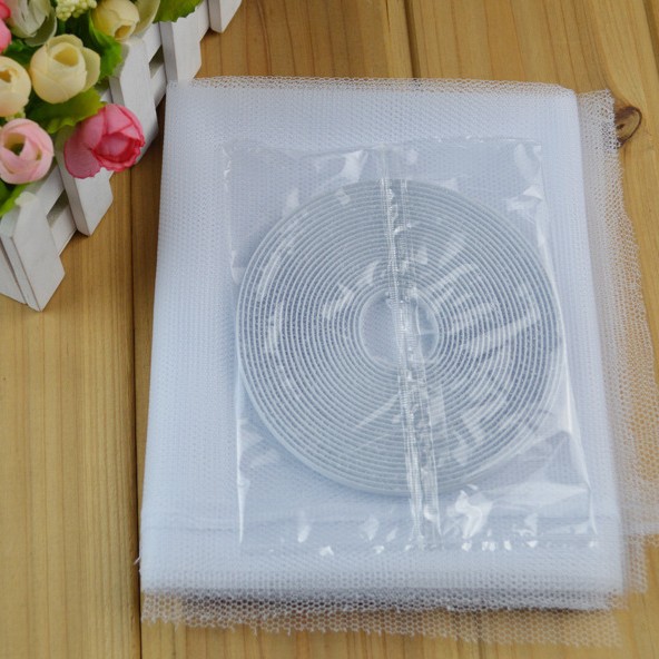 Xiamei Factory Self-Adhesive Black and White Anti-Mosquito Screens/Diy Anti-Mosquito Screens/Screen with Velcro