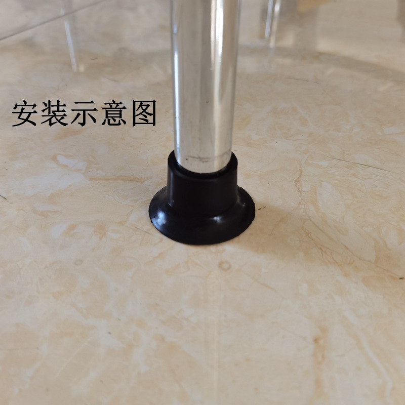 Trampoline Trampoline Sucker Foot Cover Foot Mat Steel Pipe Rubber Cover Table and Chair Foot Mat