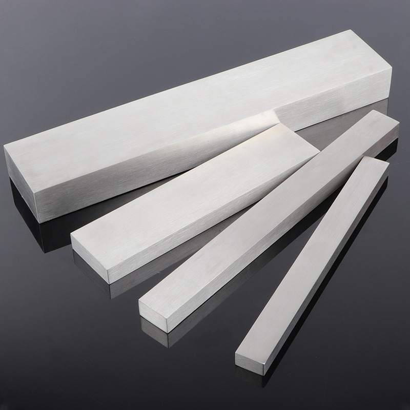 Factory Direct Sales 304 Stainless Steel Square Steel Square Rod Solid Rod Cold Drawn Steel Stainless Steel Flat Steel