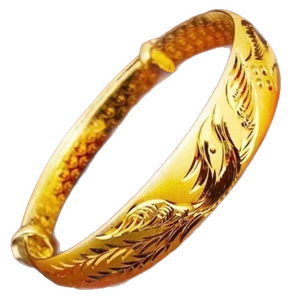 High imitation Vietnam gold bracelet Phoenix female gold plated gold Dan Phoenix bracelet simulation gold color