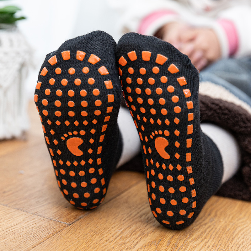 Children's Playground Short-tube Disposable Non-slip Yoga Socks Summer Adult Sports Invisible Sweat-absorbent Anti-fall Floor Socks