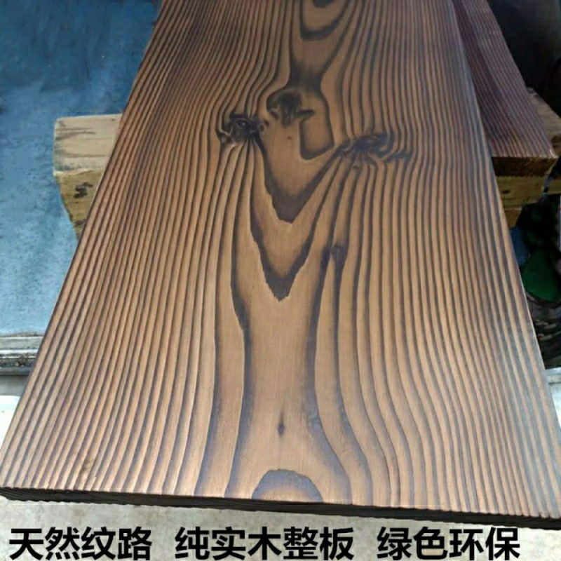 Антикоррозионный деревянный пол, карбонизированная древесина, квадратные балки, потолочные рамы, стеновые панели