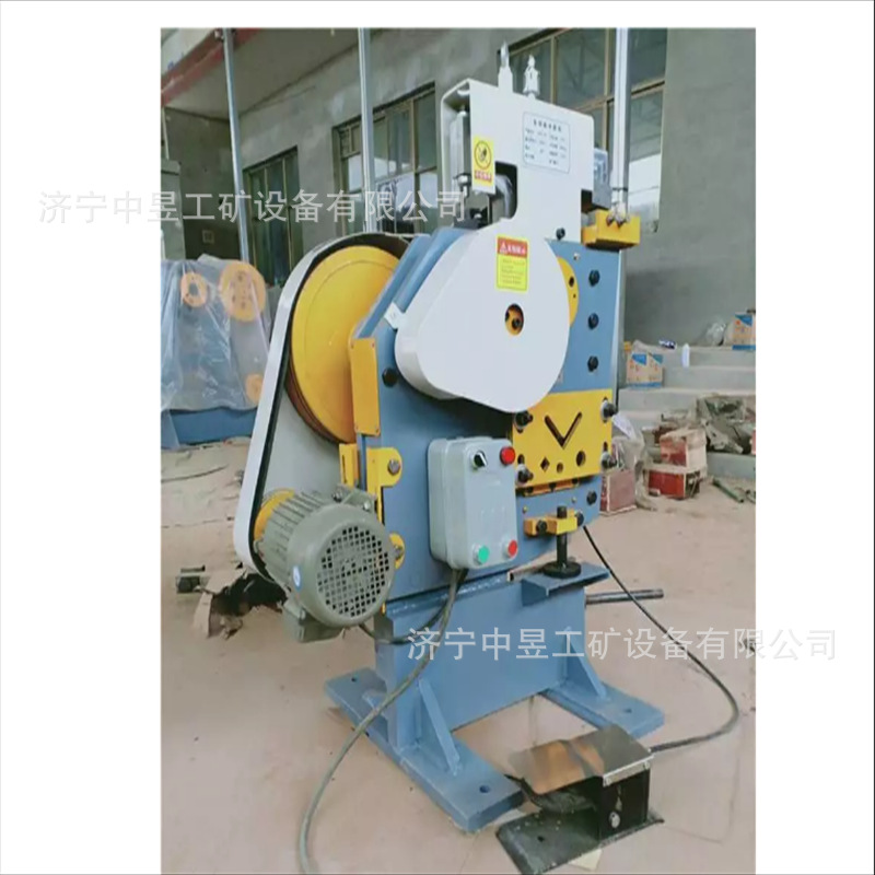 Многофункциональная пробивная и резательная машина Zhongyu, 08/10/12/14 для обработки угловых стальных каналов