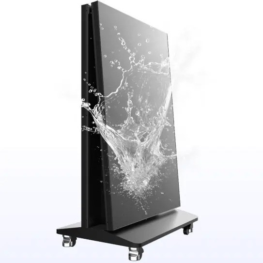 Led Foldableing Advertising Machine Led Mobile Digital Screen Advertising Board Foldableable Led Waterproof Led Digital Poster Screen