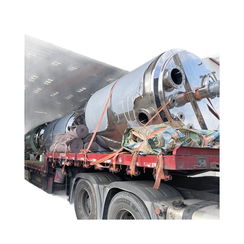 Customized stainless steel reaction kettle glue synthesis kettle steam heating vacuum 5000 liters stainless steel blending kettle